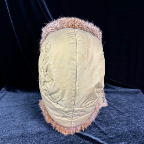 Columbia Trapper Hat XL Real Fur Aviator Winter Cap Unisex Excellent Gift - Picture 8 of 12
